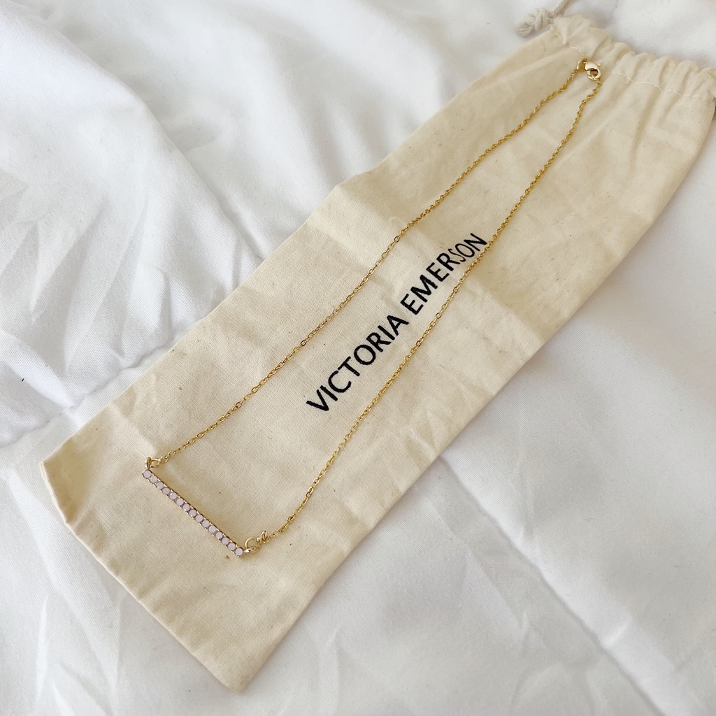 Victoria Emerson Gold Necklace 14$
